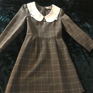 Cat collared dress
